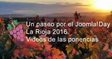 Un paseo por el Joomla Day La Rioja 2016. Videos y presentaciones de las ponencias
