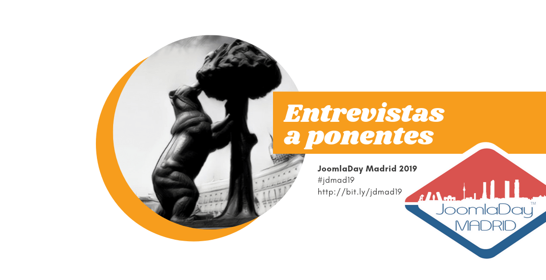 Entrevistas a los ponentes del JoomlaDay Madrid 2019